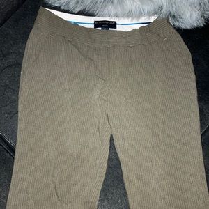 Banana Republic Work Pants, Super cute striped light brown and dark brown.